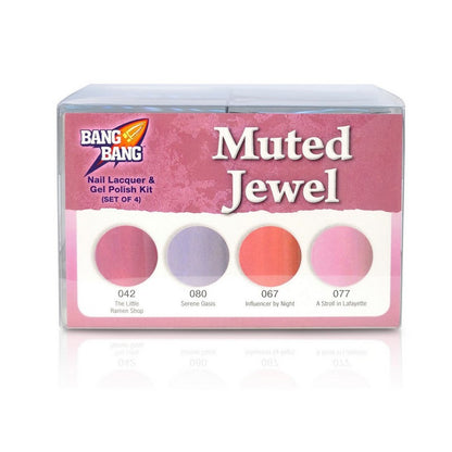 Bangbang - Muted Jewel Duo Gel & Polish Kit
