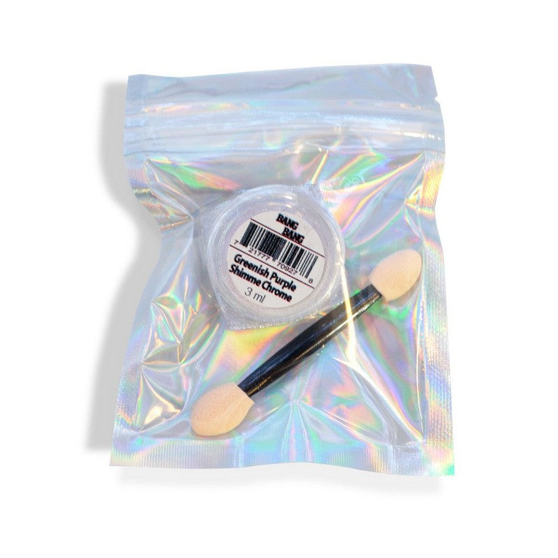 BangBang - Greenish Purple Shimmer Chrome 3 ml