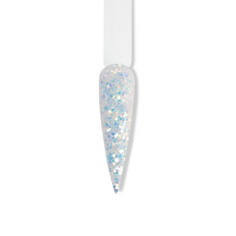 BangBang Glitter Seashell White - Large 1 oz