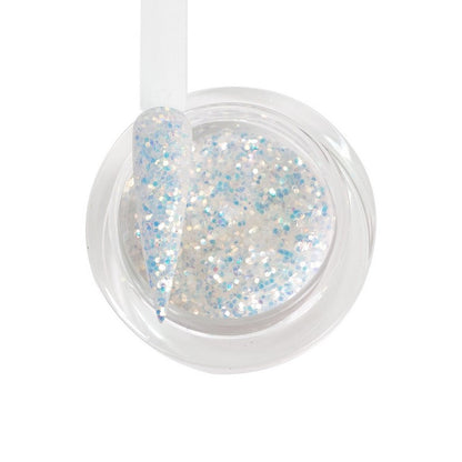 BangBang Glitter Seashell White - Large 1 oz