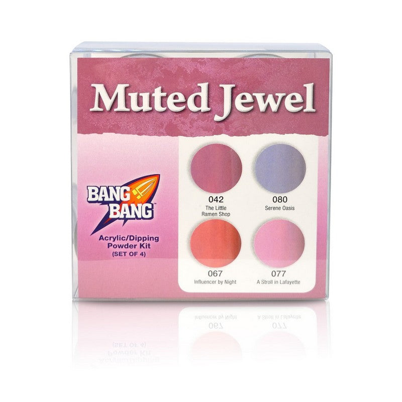 Bangbang - Muted Jewel Acrylic Powder Kit
