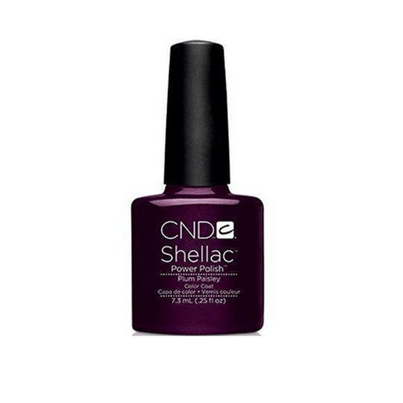 CND Shellac #175 Plum Paisley .25 oz