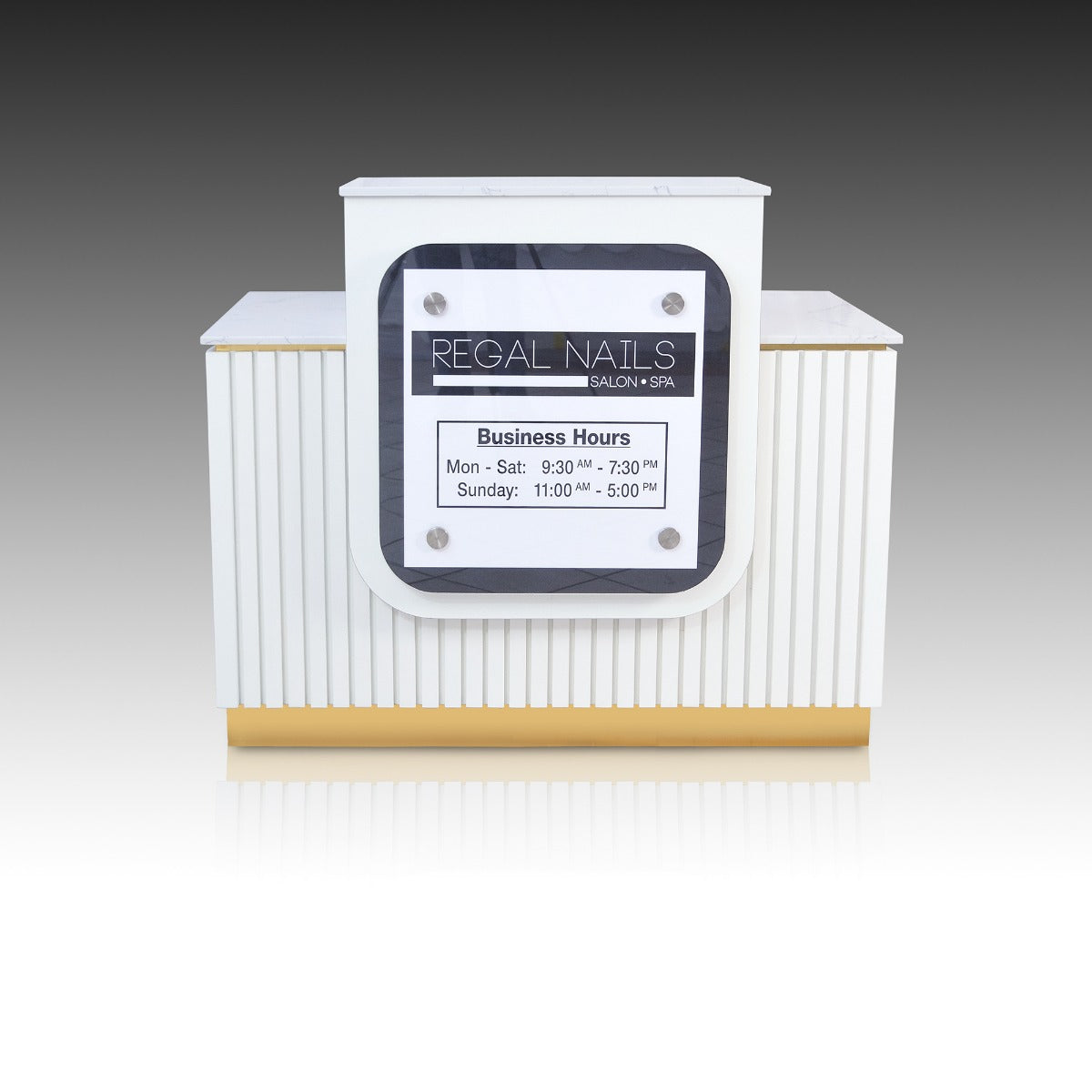 Luxus Reception Counter - Gold