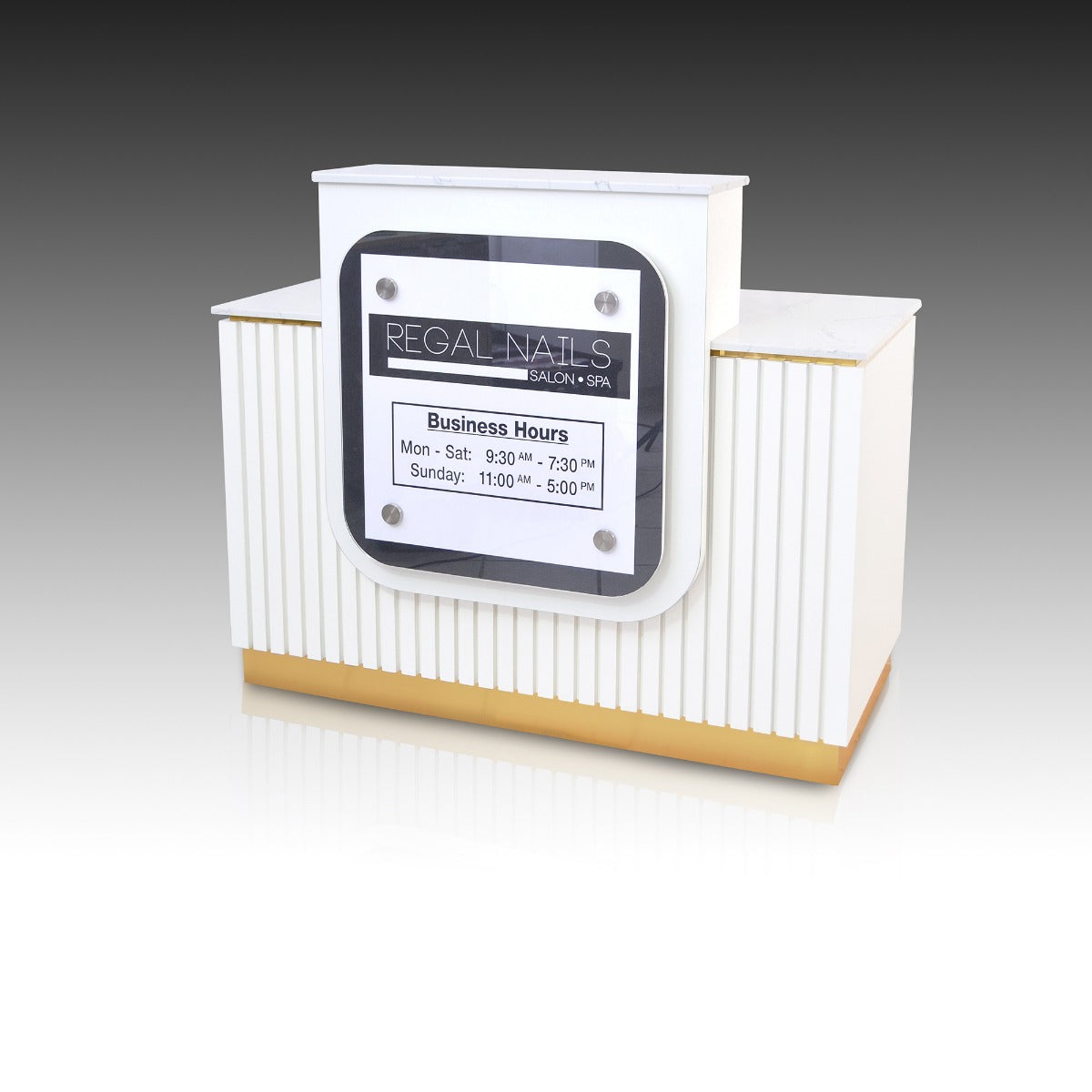 Luxus Reception Counter - Gold-5