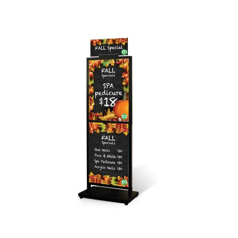 Triple Stand Sign Frame Only