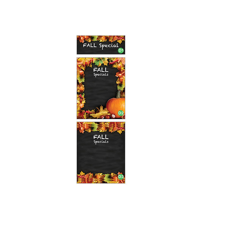 Triple Stand Sign Insert Only