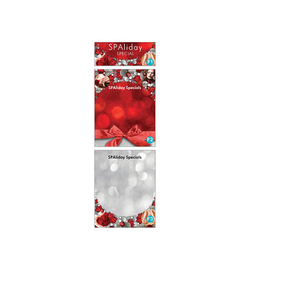 Triple Stand Sign Insert Only