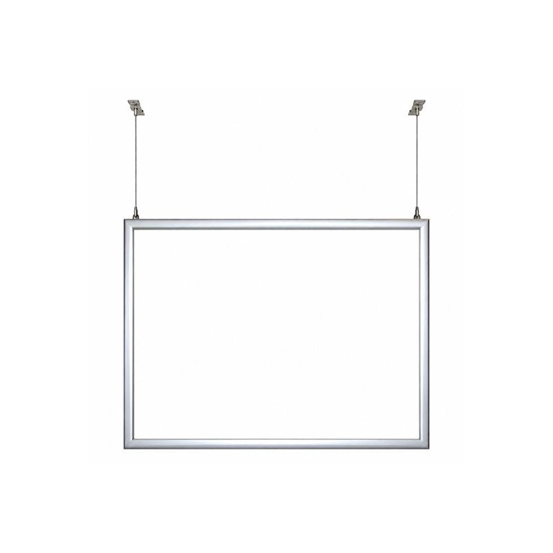 Hanging Sign Silver Aluminum 24"x18"