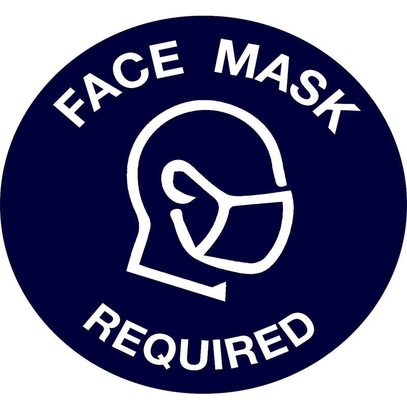 Adhesive Sign - Face Mask - 01