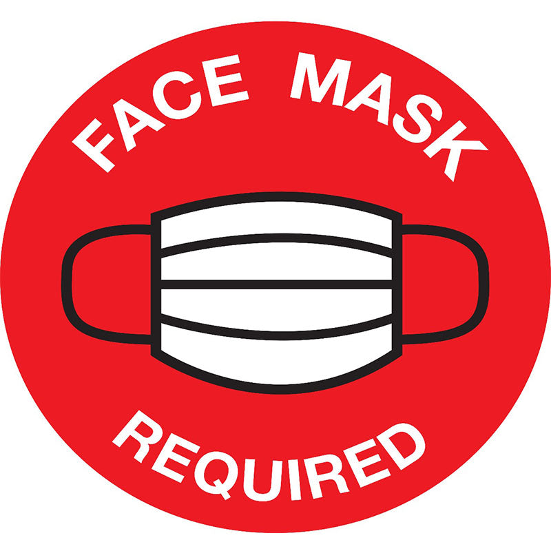 Adhesive Sign - Face Mask - 03