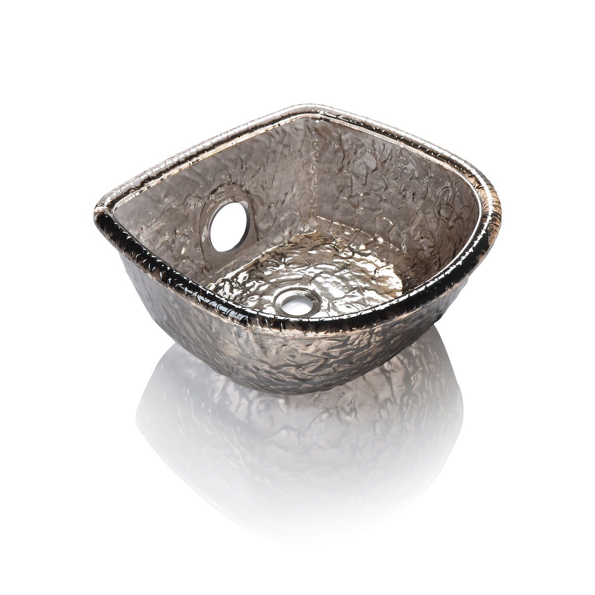 Alfalfa Black Nickel Sink Bowl