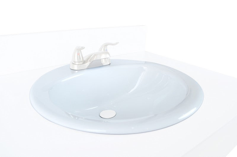 Glacier Bay Bathroom Sink - White 19"
