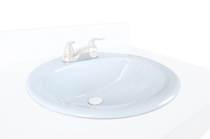 Glacier Bay Bathroom Sink - White 19"