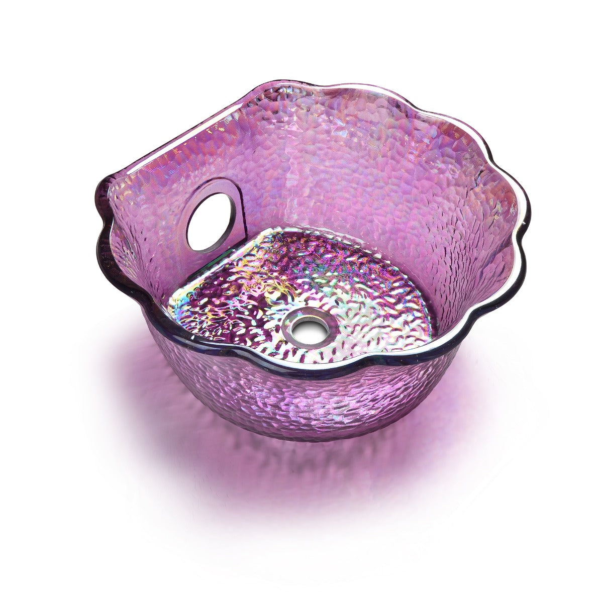 Scallop Amethyst Sink Bowl