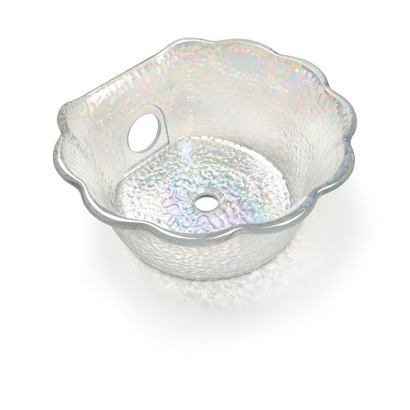 Scallop Crystal Sink Bowl