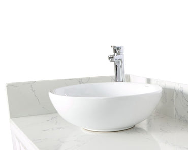 Regis Double Sink with Marble Top - 60"
