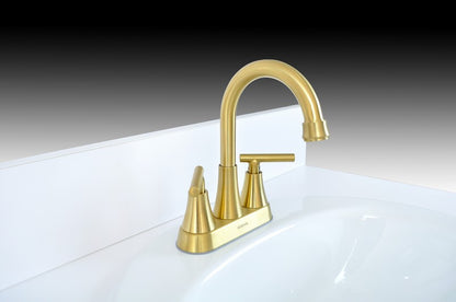Single Wall Mount Sink w/ Porcelain Vessel - White