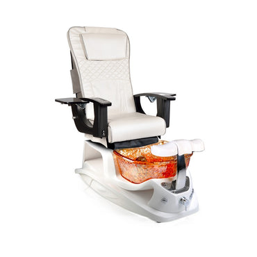 Argento Round Glass Sink w/ Installation - White