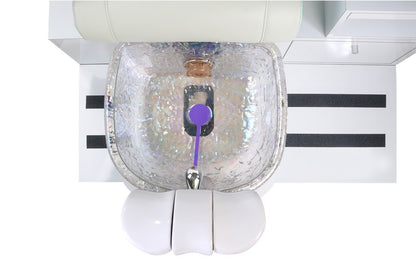 Artelli PediSpa & Glass Sink w/ installation