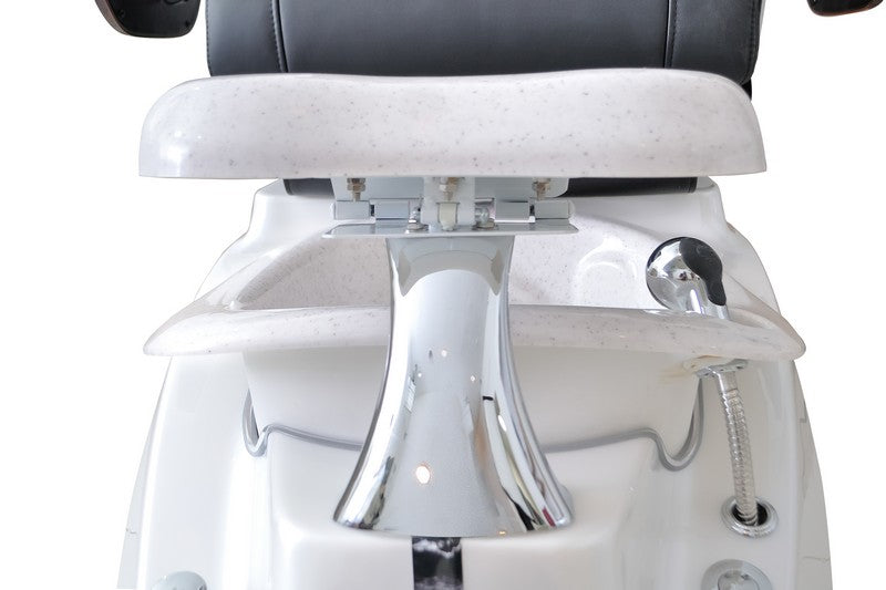 Celeste White Pearl Pedispa w/ installation