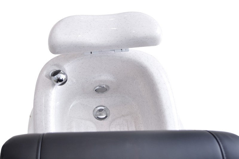 Celeste White Pearl Pedispa w/ installation