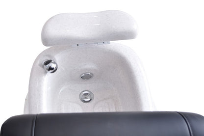 Celeste White Pearl Pedispa w/ installation