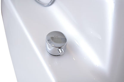 Celeste White Pearl Pedispa w/ installation