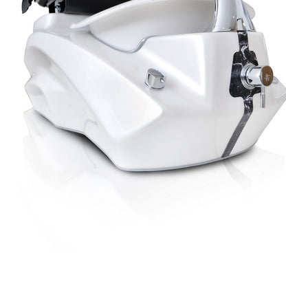 Celeste White Pearl Pedispa w/ installation