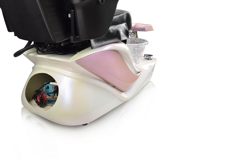 Cygnini Pink & Annulus Glass Sink w/ installation