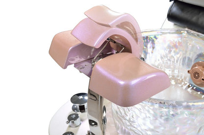 Cygnini Pink & Annulus Glass Sink w/ installation