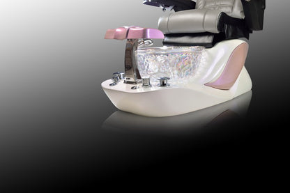 Cygnini Pink & Annulus Glass Sink w/ installation