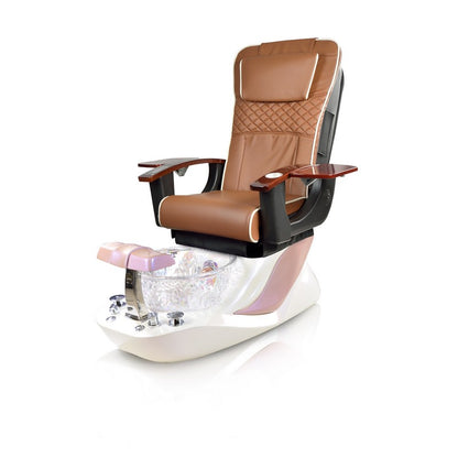 Cygnini Pink & Annulus Glass Sink w/ installation