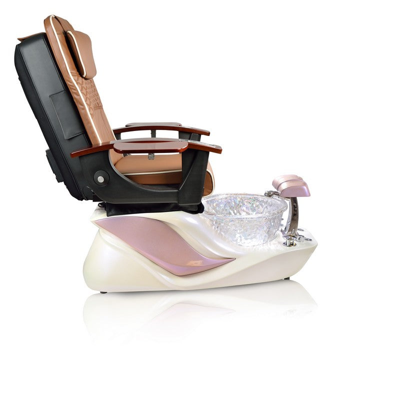 Cygnini Pink & Annulus Glass Sink w/ installation