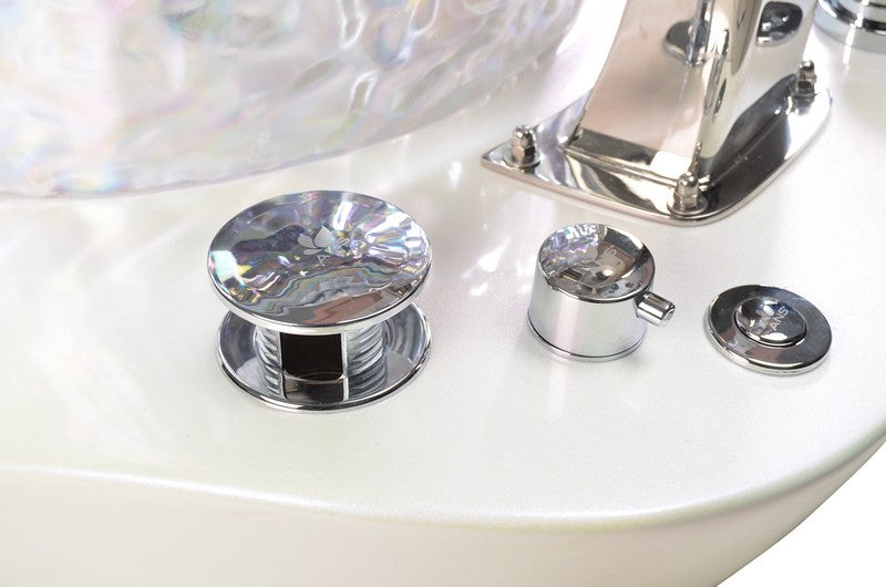 Cygnini Pink & Annulus Glass Sink w/ installation