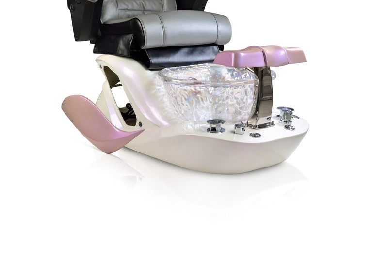 Cygnini Pink & Annulus Glass Sink w/ installation