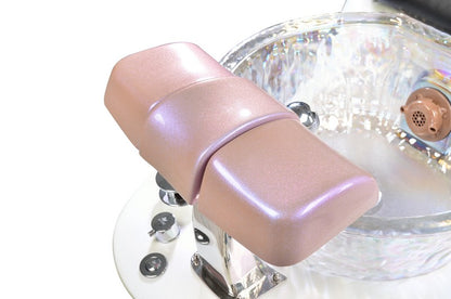 Cygnini Pink & Annulus Glass Sink w/ installation
