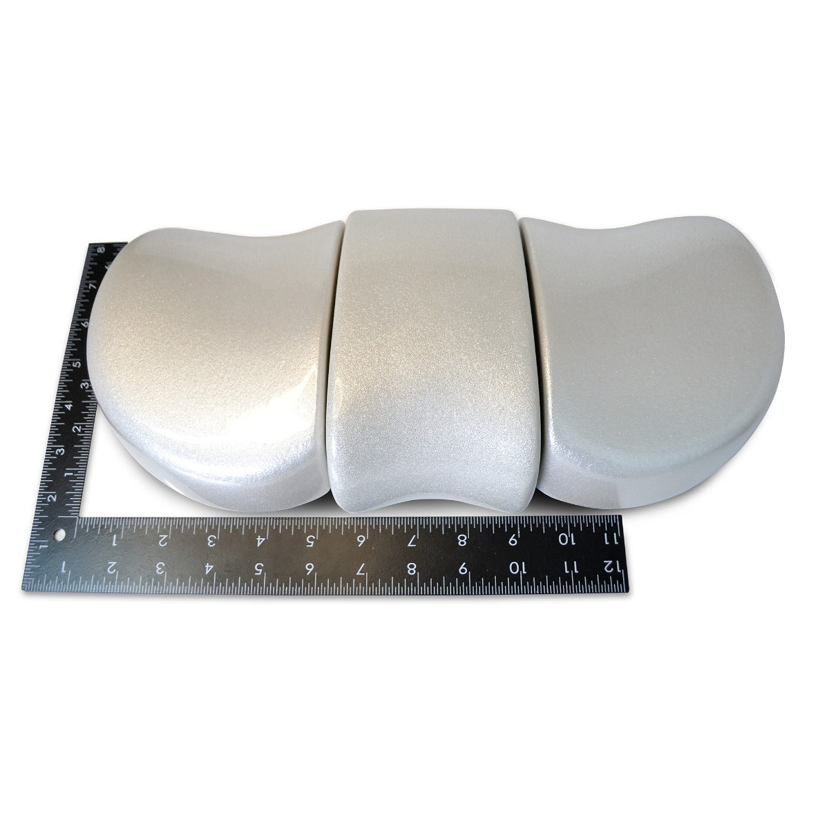 Spa Footrest Top w/ Mechanism - 3pcs Silver-20