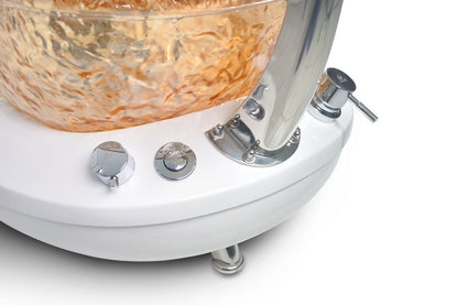 Gspa F  Pedicure Spa & Round Glass Sink w/ installation