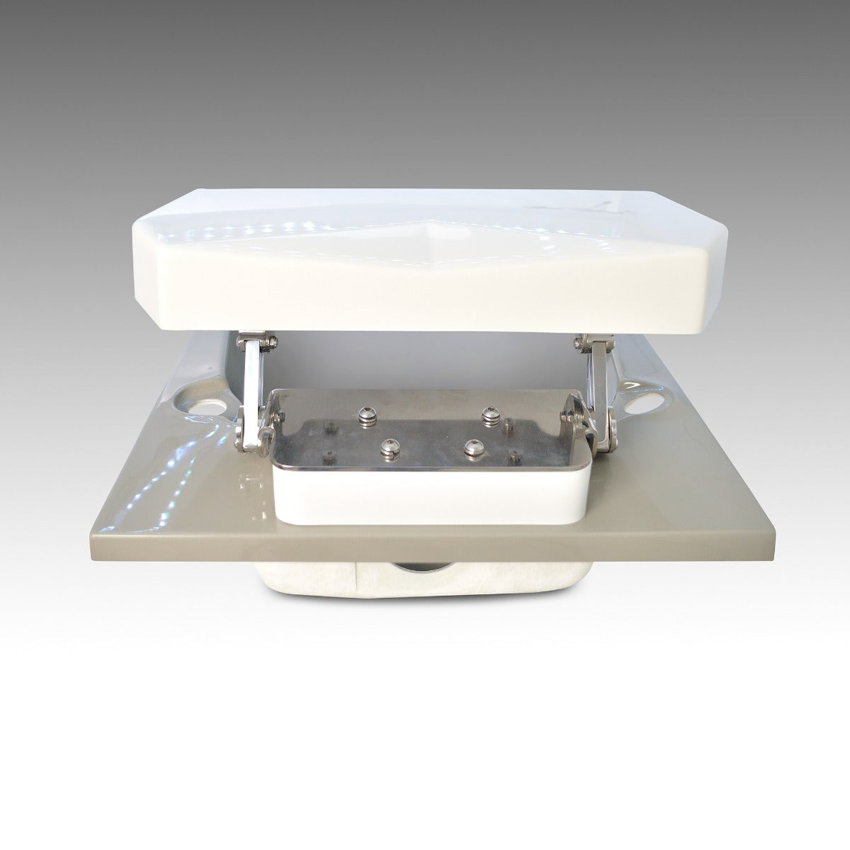 Katai FOLDED Footrest w/ mechanism - White