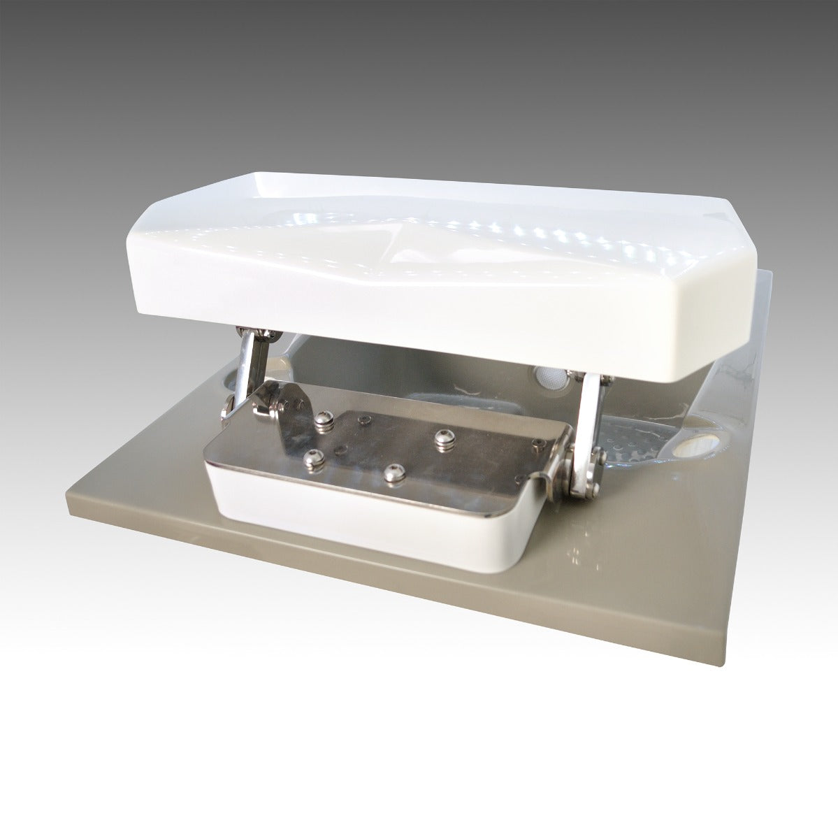 Katai FOLDED Footrest w/ mechanism - White