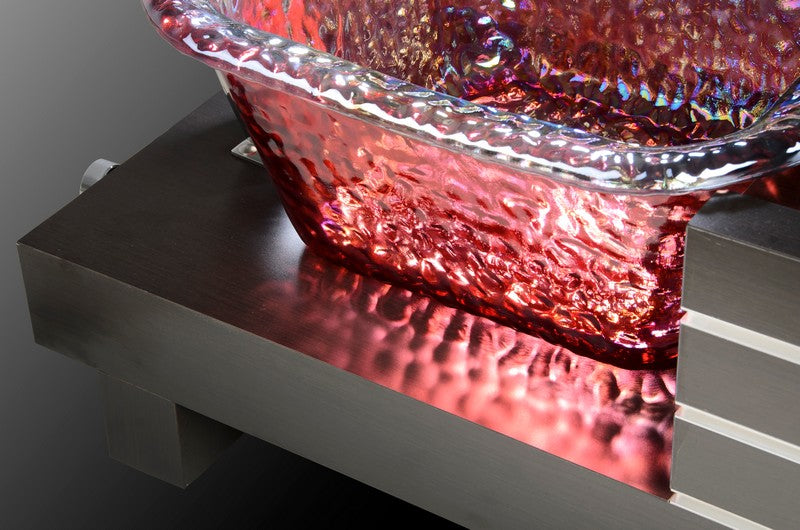 Kata GI Pedicure Spa Square Glass Sink w/ installation