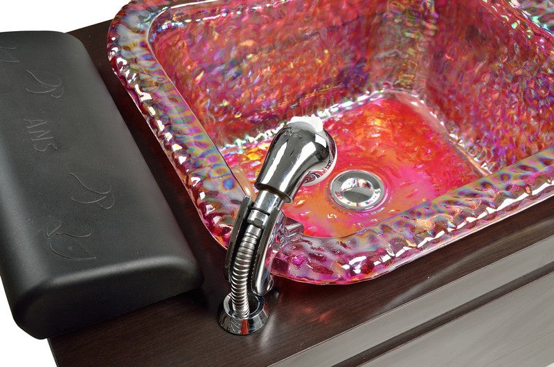 ANS Katai Pedicure Spa Square Glass Sink w/ installation  - Cafelle