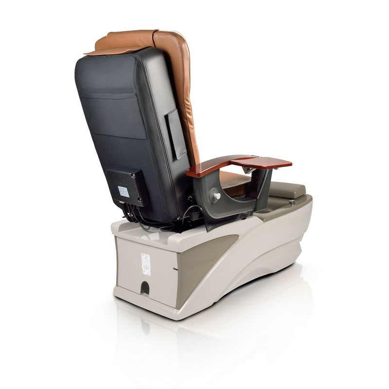 Pavia Silver Pedicure Spa w/ Installation and Jade Sink