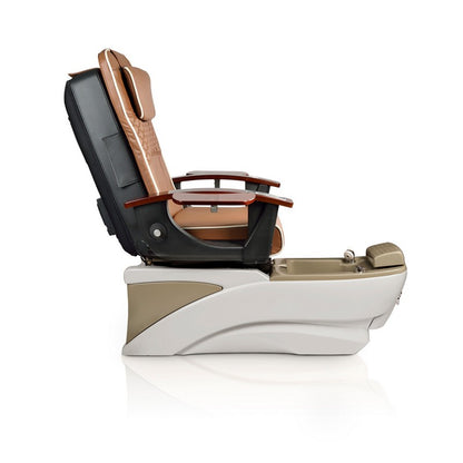 Pavia Silver Pedicure Spa w/ Installation and Jade Sink