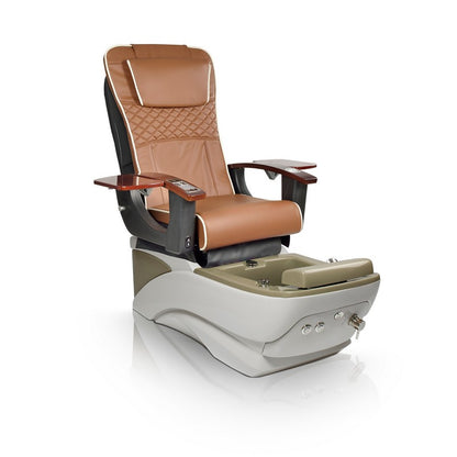 Pavia Silver Pedicure Spa w/ Installation and Jade Sink