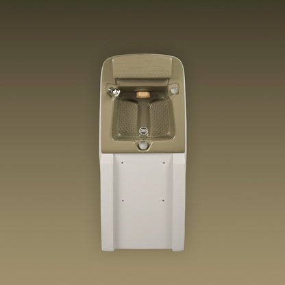 Pavia Silver Pedicure Spa w/ Installation and Jade Sink