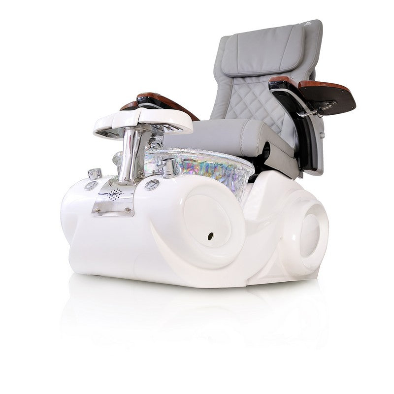 Regis Annulus Glass Sink w/ Installation – White