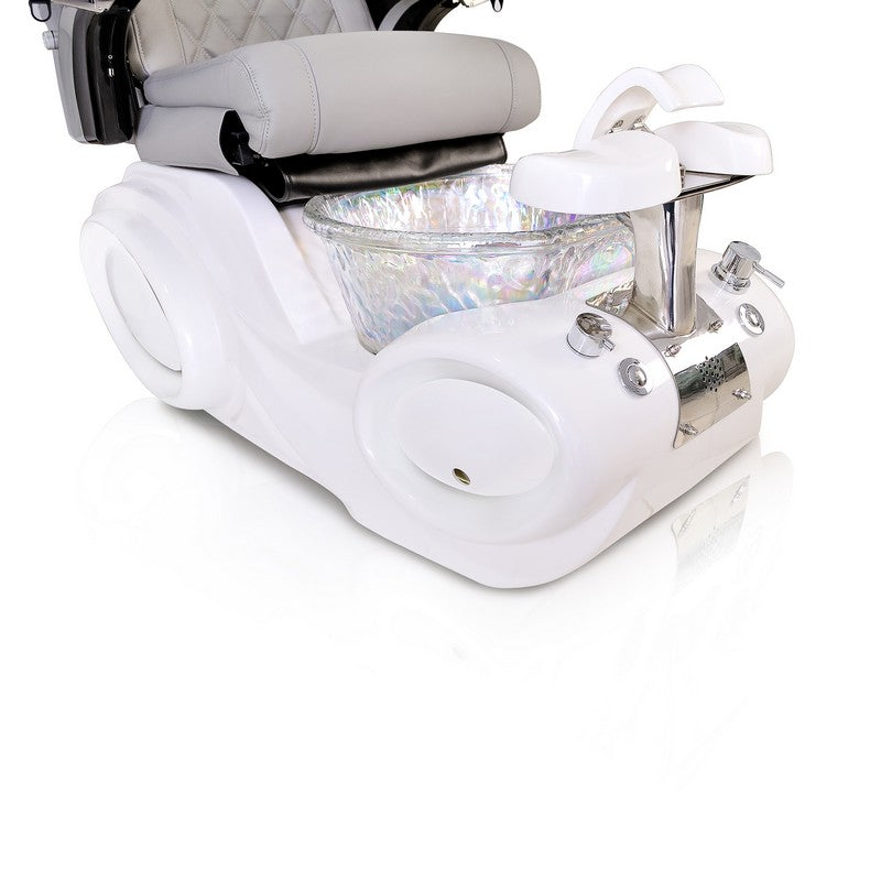 Regis Annulus Glass Sink w/ Installation – White