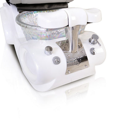 Regis Annulus Glass Sink w/ Installation – White