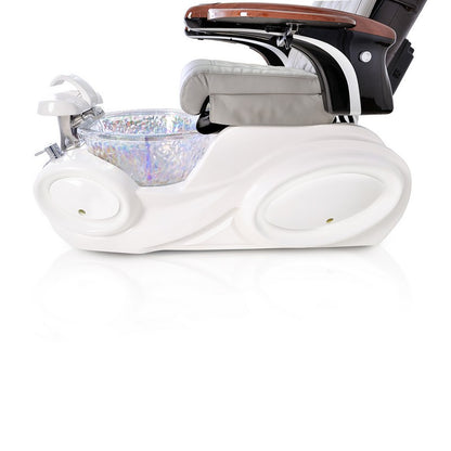 Regis Annulus Glass Sink w/ Installation – White